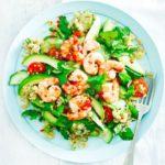 Asian prawn & quinoa salad