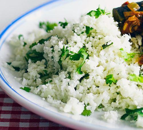 Cauliflower rice Recipe