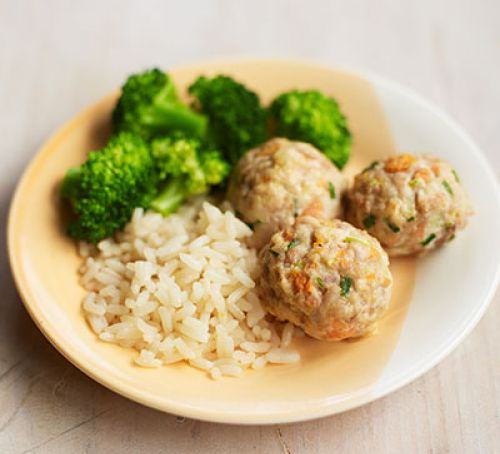 Weaning recipe: Chicken meatballs