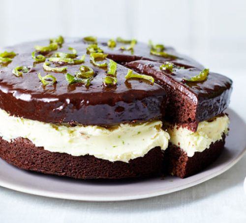 Chocolate & lime cake Recipe