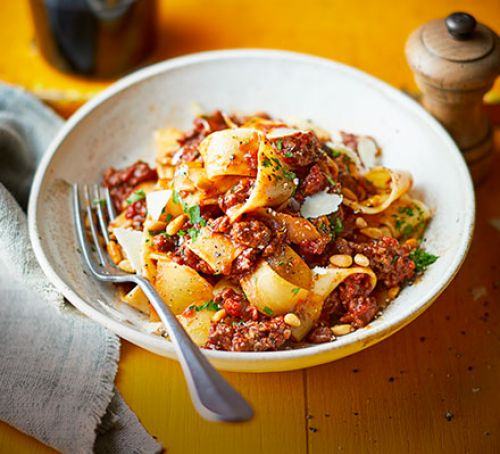 Duck ragu with pappardelle & swede