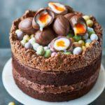 Easter nest cake