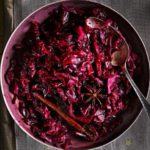 Festive red cabbage