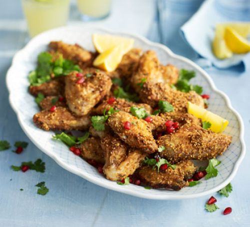 Dukkah-spiced BBQ chicken wings Recipe