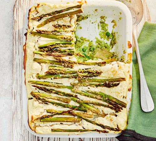 Asparagus & broad bean lasagne Recipe