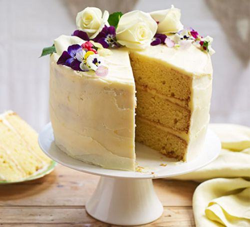 Lemon & elderflower celebration cake Recipe