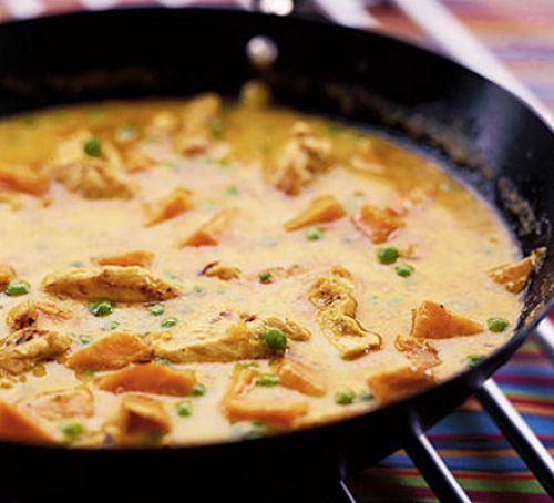 One-pot mushroom & potato curry Recipe
