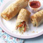 Wrap-your-own spring rolls