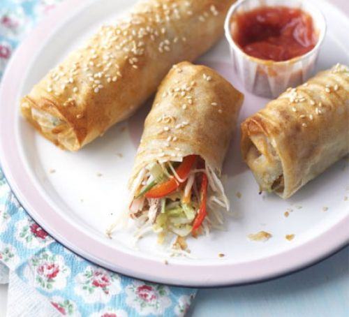 Wrap-your-own spring rolls Recipe