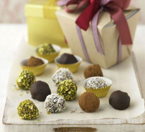 Easy chocolate truffles Recipe