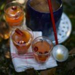 Mulled pear & cranberry punch