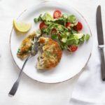 Oven-baked fish & chips