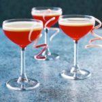Rhubarb & custard cocktail