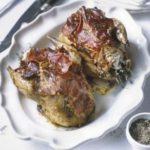 Roast pheasant with ricotta & Parma ham