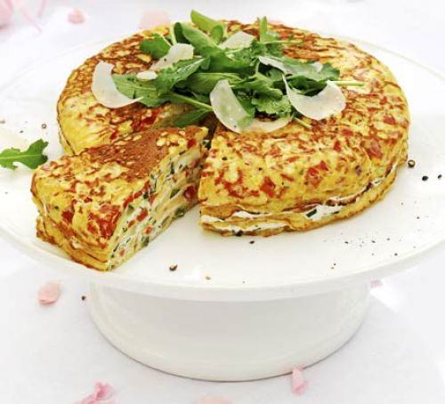 Provencal omelette cake Recipe