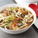 Quick & easy hot-and-sour chicken noodle soup