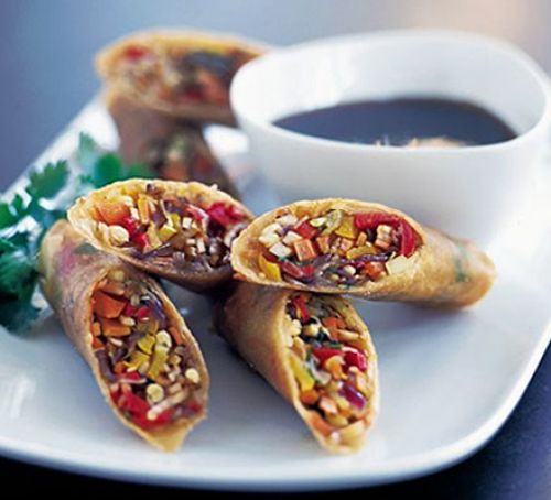 Chinese-style wintery rolls Recipe