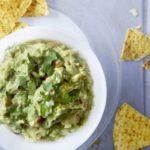 Best ever chunky guacamole