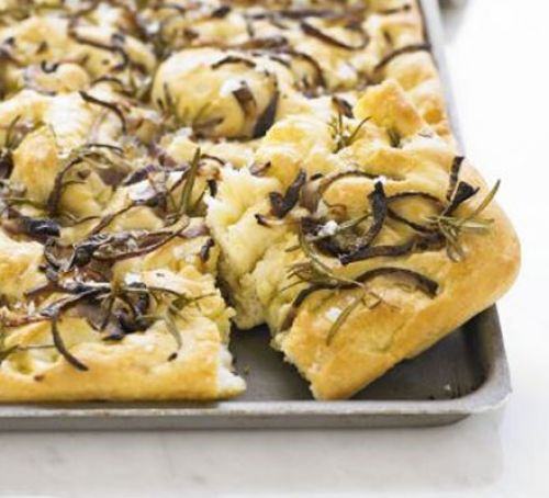 Red onion & rosemary focaccia