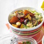 Roasted veg & couscous salad