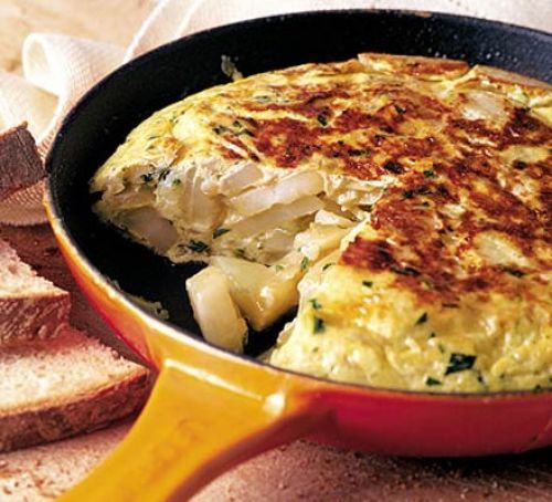 Real Spanish omelette Recipe