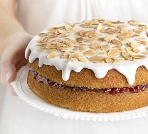 Cherry bakewell cake Recipe