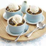 Quick sticky toffee puddings