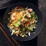 Crunchy Asian cabbage & prawn salad
