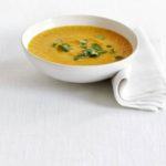Sweet potato & lentil soup