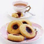 Simple jammy biscuits
