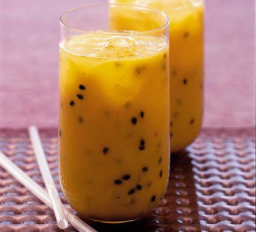 Tropical breakfast smoothie