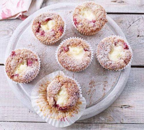 Cranberry & cream cheese muffins