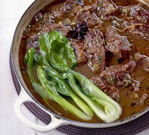 Chinese-style braised beef one-pot
