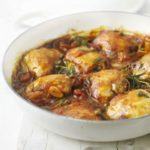 Rosemary chicken with tomato sauce