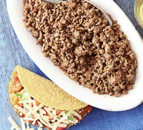 Tex-Mex beef tacos