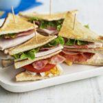 Club Sandwich recipe with streaky bacon and bread