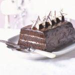 Chocolate truffle star cake