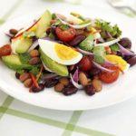 mexican bean salad for lunchbox
