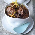 Chinese braised beef with ginger