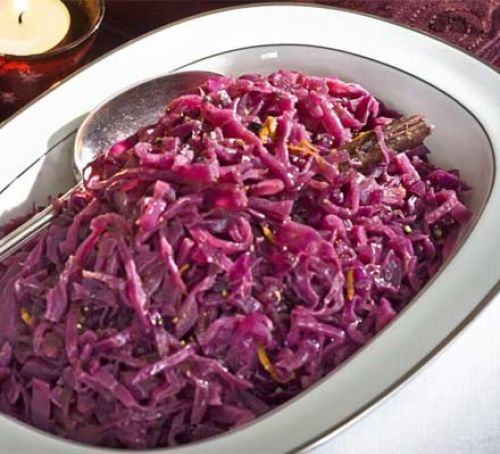 christmas spiced red cabbage Nut free recipe Recipe