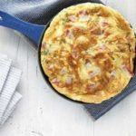 Cheese & ham souffled omelette