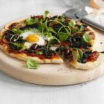 Florentine dairy-free pizza