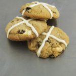 Hot cross cookies