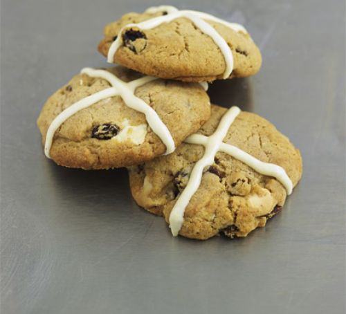 Hot cross cookies Recipe