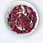 Red cabbage, beetroot & apple salad