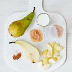 Weaning recipe: Spiced pear puree