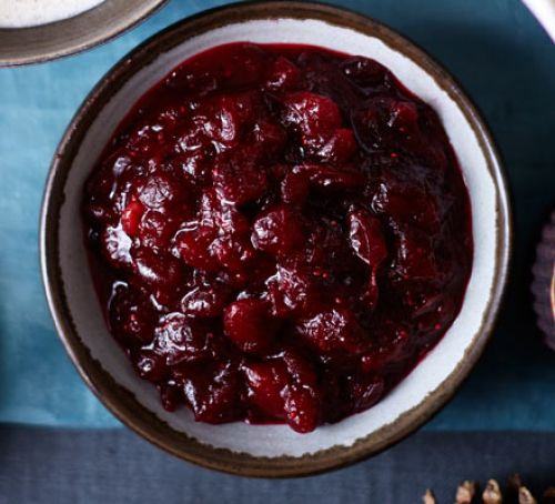 Ruby cranberry sauce