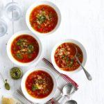Tomato & rice soup