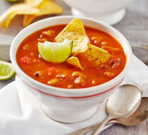 Spicy chilli bean soup