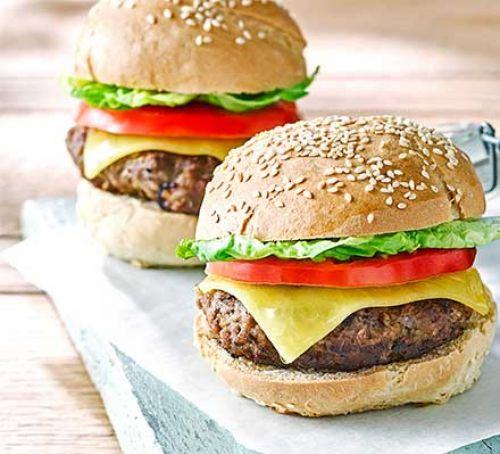 Swedish meatball burgers Recipe